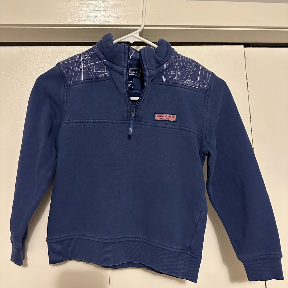 Vinyard Vines half zip sweatshirt girls